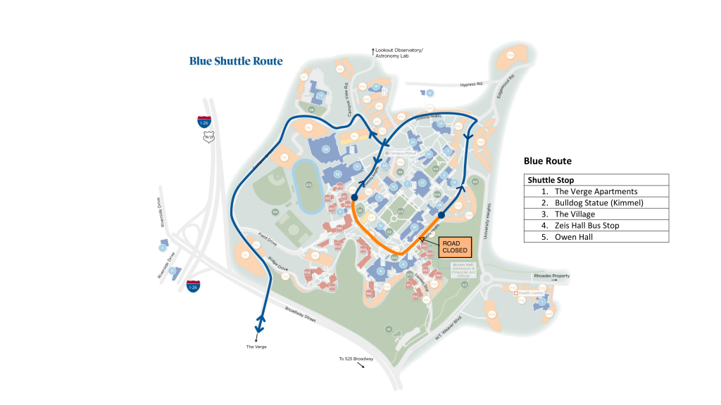 Updated Shuttle Routes - Transportation Services